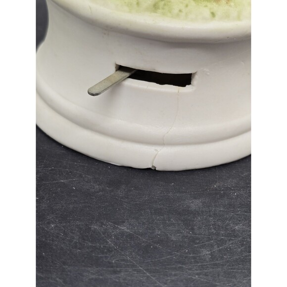 Royal Crown PORCELAIN BLUE JAY On Tree Branch MUSIC BOX Works Great 8" - Picture 10 of 15